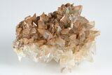 Calcite Crystal Cluster with Hematite - Fluorescent! #179937-1